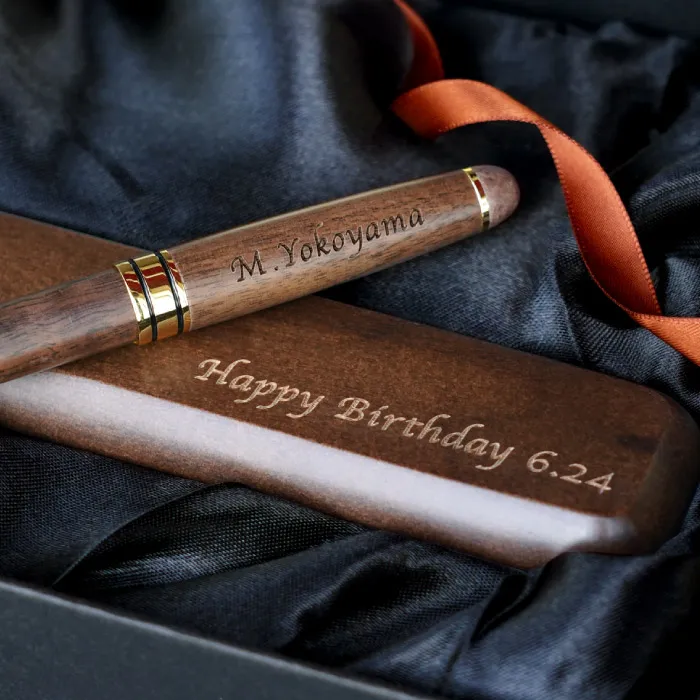 木製ボールペン&ペンケースギフトセット