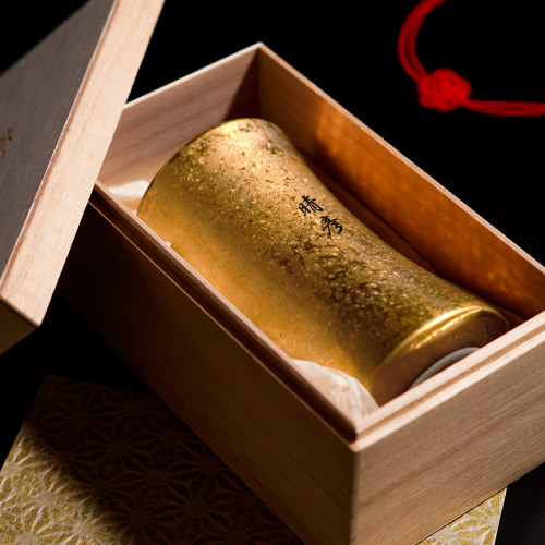 有田焼金銀ビールタンブラー単品
