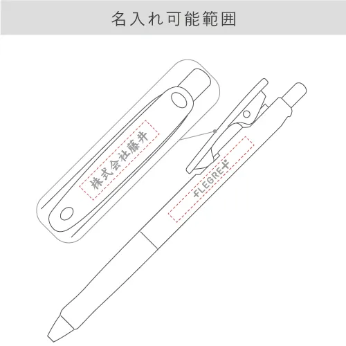 名入れ可能範囲