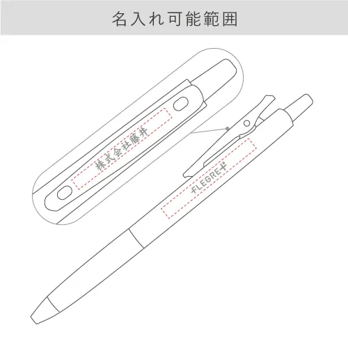 名入れ可能範囲