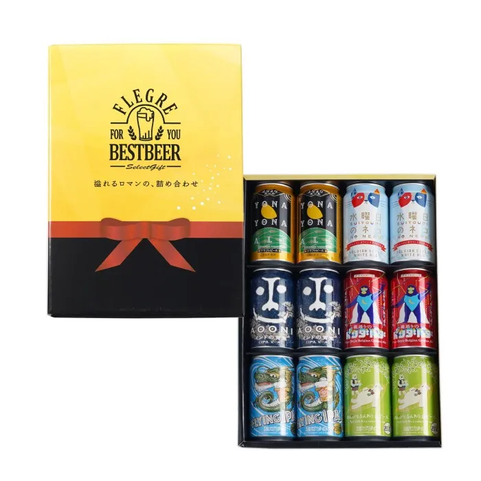 国産クラフトビールの定番飲み比べセット