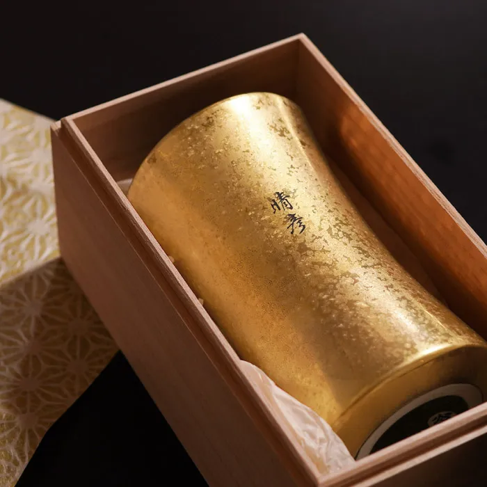 有田焼金銀ビールタンブラー単品