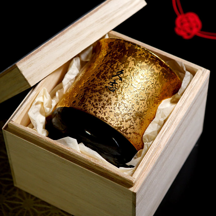 有田焼金銀湯呑単品