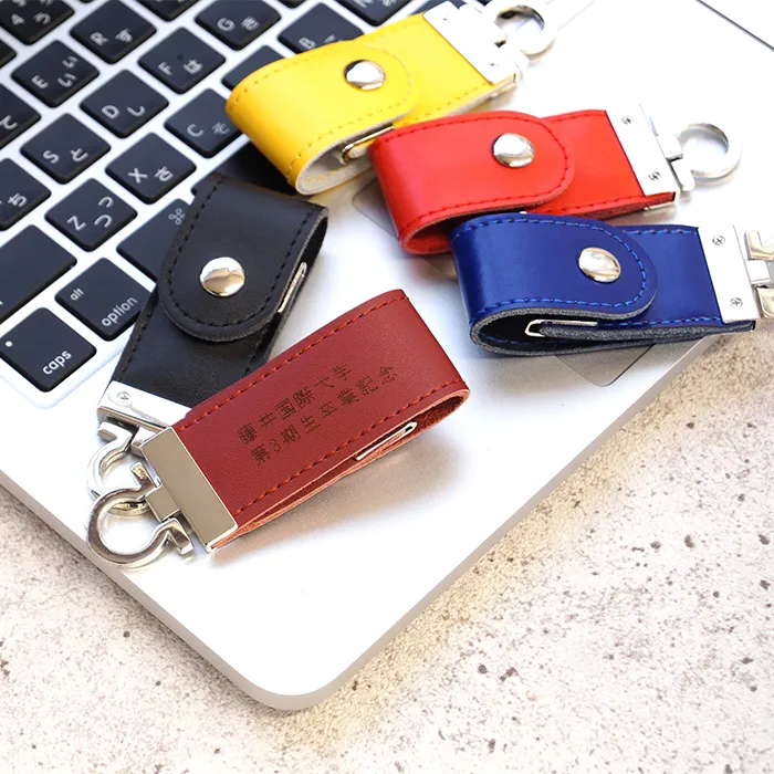 ベルトレザーUSBメモリ8GB