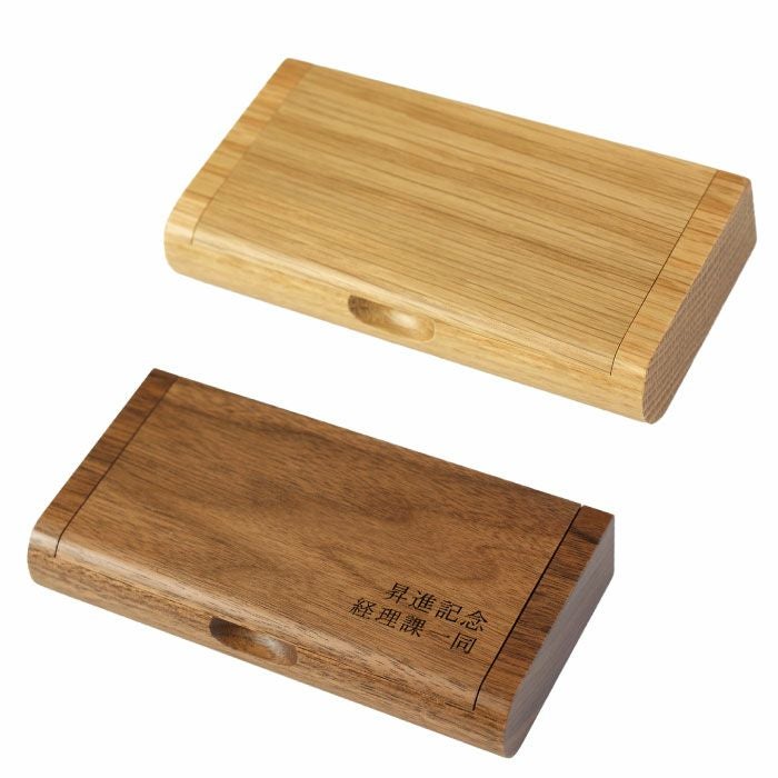 木製印鑑ケース 卓上スタイル