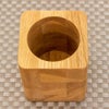 無垢材ペン立て角 サークル
