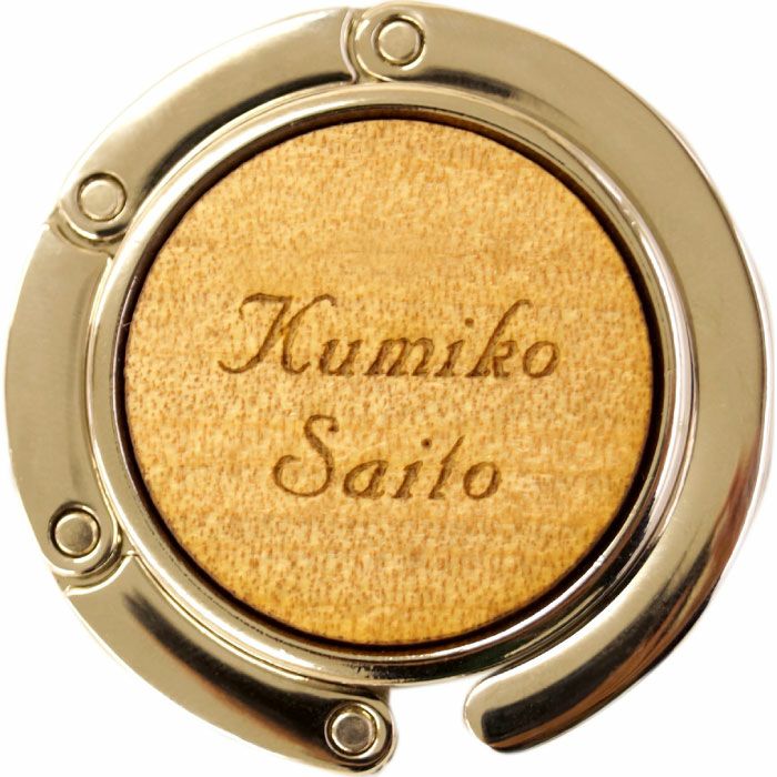 木製バッグハンガー (かばん掛け)