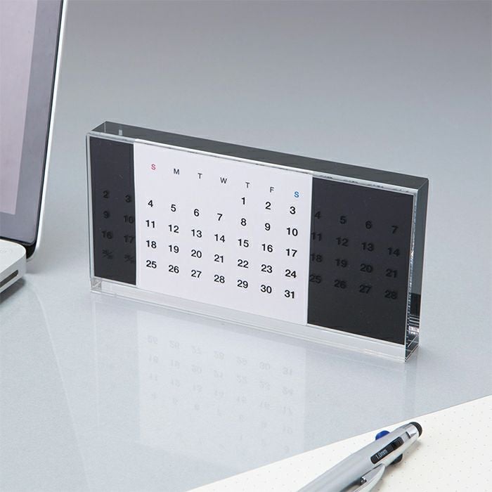 アクリル万年カレンダー