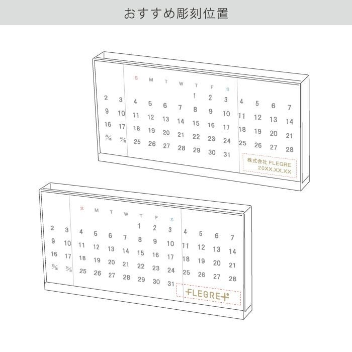 おすすめ彫刻位置