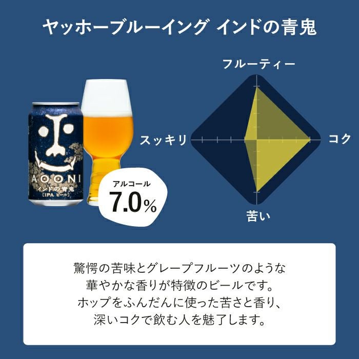 国産クラフトビールの定番飲み比べセット 6本セット