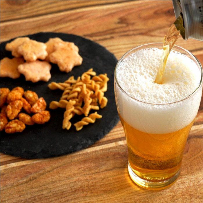 逸品お菓子6袋 ＆ ビール6本 ギフトセット