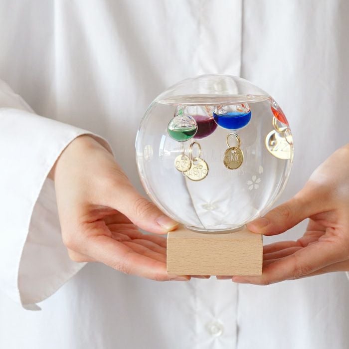 ガリレオ温度計 ドーム型 Lサイズ