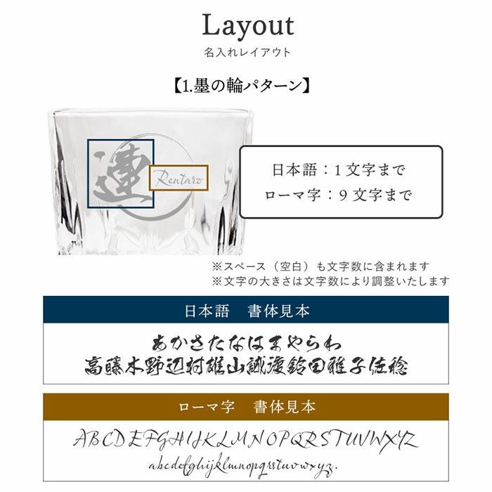 ロックグラス3点セット