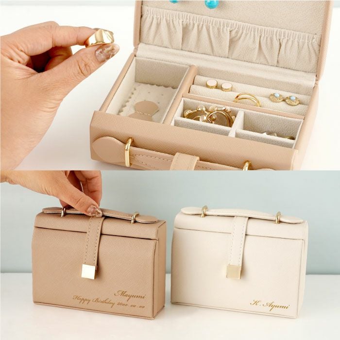 アクセサリーケース クラッチ型 携帯用