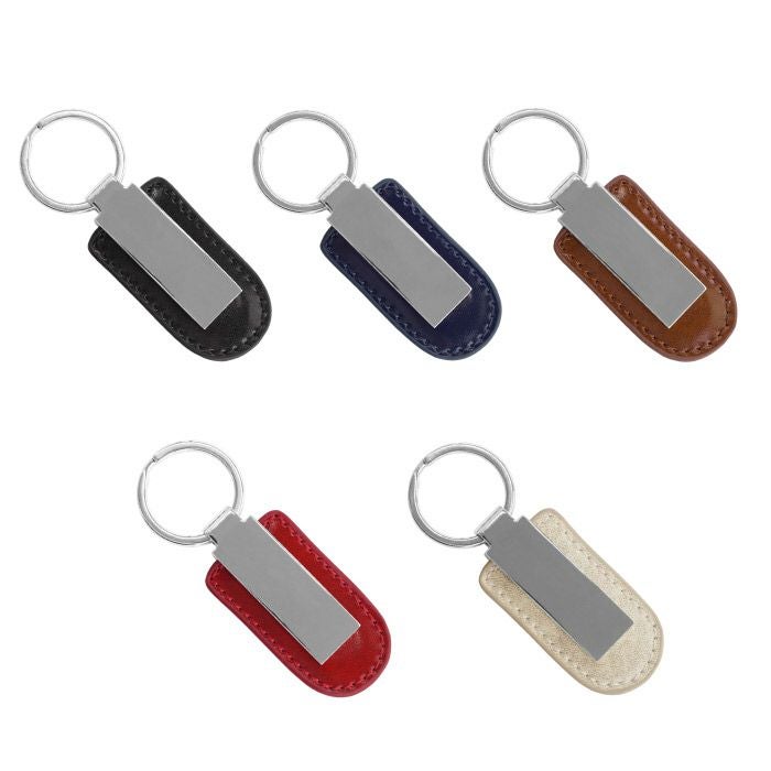 メタルプレートキーリング