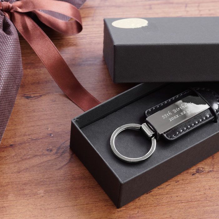 メタルプレートキーリング