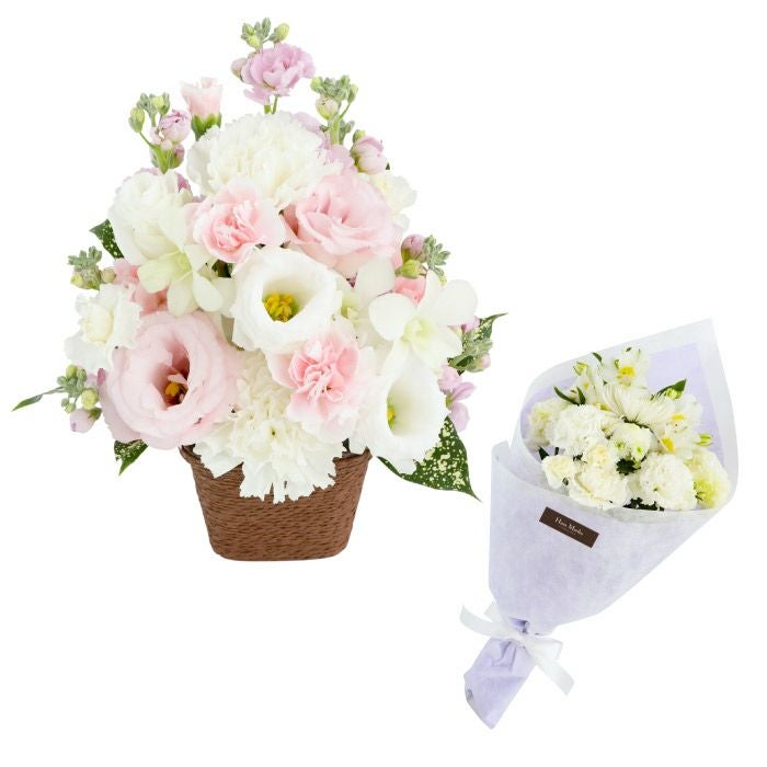 お供え花　おまかせアレンジ＆花束