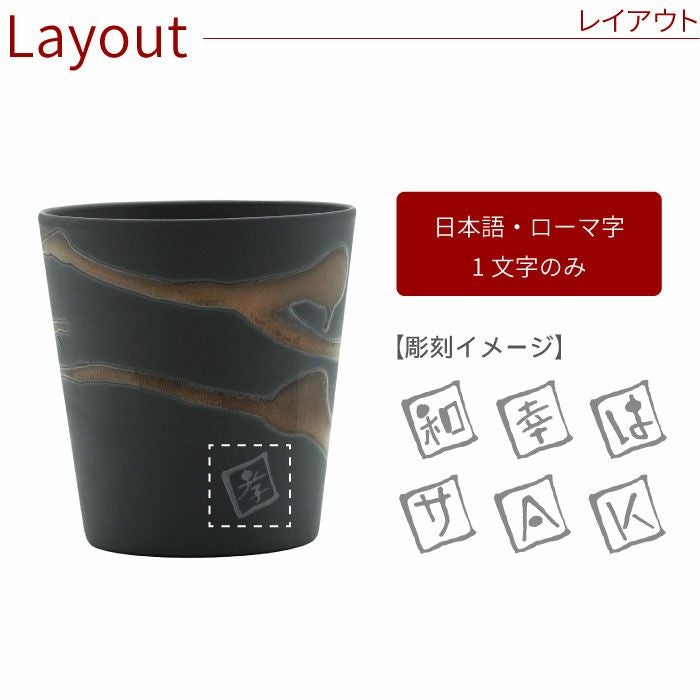 金銀流し雲ロックカップペア