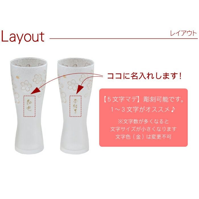 うたかた桜タンブラー ペア