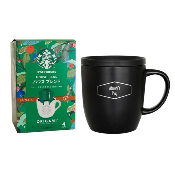スターバックスコーヒー＆蓋つき真空ステンレスマグカップギフトセット