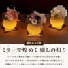 やさしく灯るお供え　ミラー付LEDキャンドル