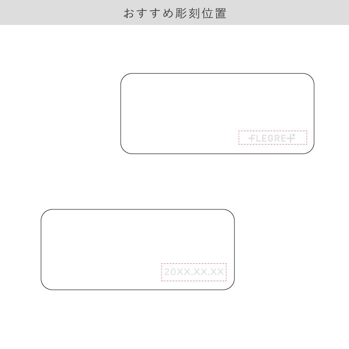 木製メガネケース スクエア